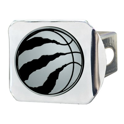 Fan Mats  LLC Toronto Raptors Hitch Cover Chrome Chrome