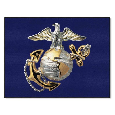 Fan Mats  LLC U.S. Marines n/a All-Star Mat Navy