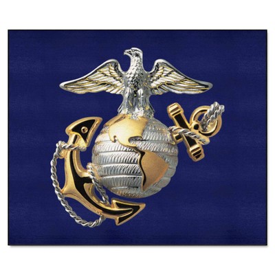 Fan Mats  LLC U.S. Marines n/a Tailgater Mat Navy