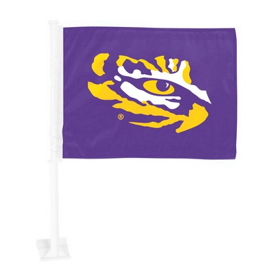 Fan Mats  LLC LSU Tigers Car Flag Purple