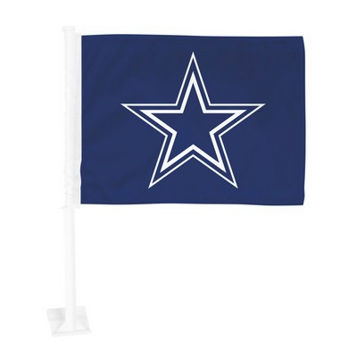 Fan Mats  LLC Dallas Cowboys Car Flag Large 1pc 11