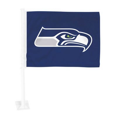 Fan Mats  LLC Seattle Seahawks Car Flag Large 1pc 11