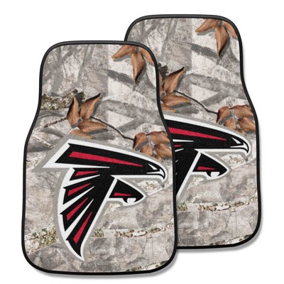 Fan Mats  LLC Atlanta Falcons 2-pc Carpet Car Mat Set Camo