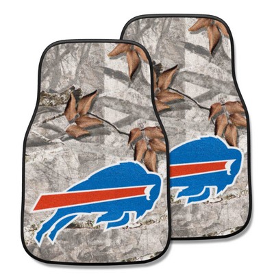 Fan Mats  LLC Buffalo Bills 2-pc Carpet Car Mat Set Camo