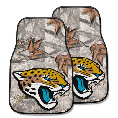 Fan Mats  LLC Jacksonville Jaguars Camo Front Carpet Car Mat Set - 2 Pieces Camo