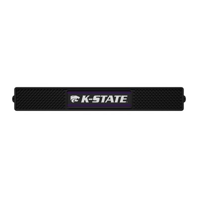 Fan Mats  LLC Kansas State Wildcats Drink Mat Black