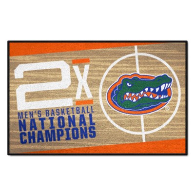 Fan Mats  LLC Florida Gators Starter Mat Dynasty Tan