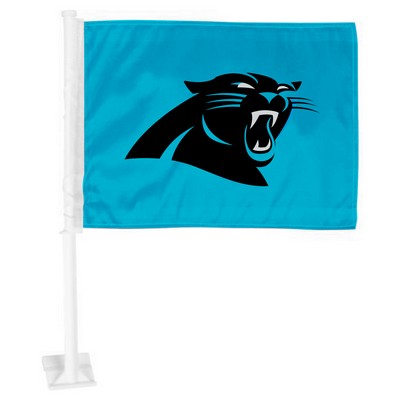 Fan Mats  LLC Carolina Panthers Car Flag Blue