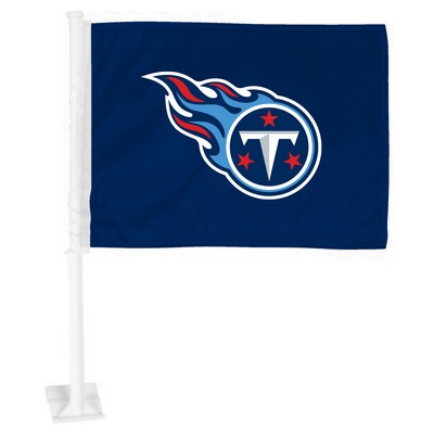 Fan Mats  LLC Tennessee Titans Car Flag Blue