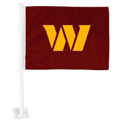 Fan Mats  LLC Washington Commanders Car Flag Burgandy