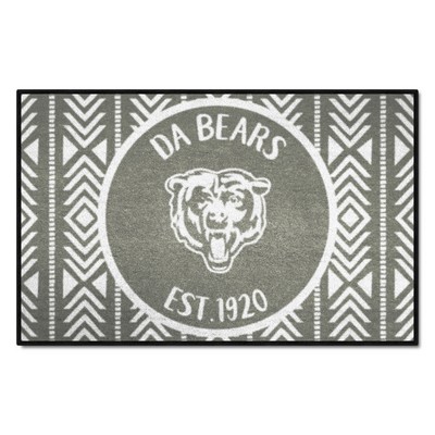 Fan Mats  LLC Chicago Bears Southern Style Starter Mat Accent Rug - 19in. x 30in. Gray