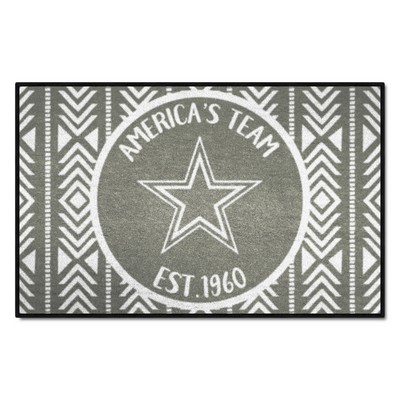 Fan Mats  LLC Dallas Cowboys Southern Style Starter Mat Accent Rug - 19in. x 30in. Gray