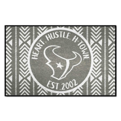 Fan Mats  LLC Houston Texans Southern Style Starter Mat Accent Rug - 19in. x 30in. Gray