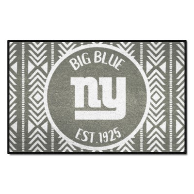 Fan Mats  LLC New York Giants Southern Style Starter Mat Accent Rug - 19in. x 30in. Gray