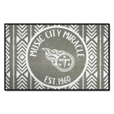 Fan Mats  LLC Tennessee Titans Southern Style Starter Mat Accent Rug - 19in. x 30in. Gray