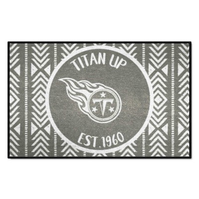 Fan Mats  LLC Tennessee Titans Southern Style Starter Mat Accent Rug - 19in. x 30in. Gray