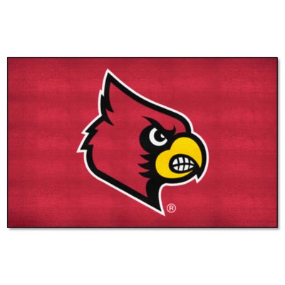 Fan Mats  LLC Louisville Cardinals Ulti-Mat Red