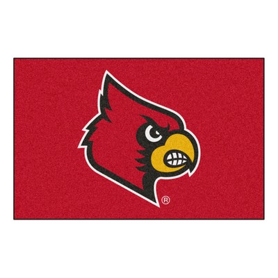 Fan Mats  LLC Louisville Cardinals Starter Rug 