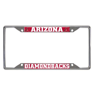 Fan Mats  LLC Arizona Diamondbacks License Plate Frame Red
