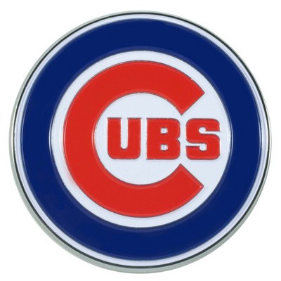 Fan Mats  LLC Chicago Cubs Color Emblem Blue