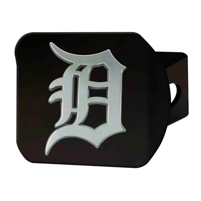 Fan Mats  LLC Detroit Tigers Hitch Cover Black Black