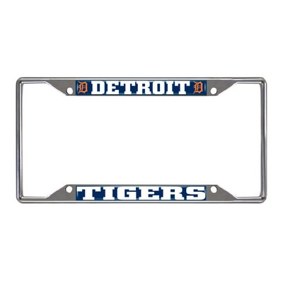 Fan Mats  LLC Detroit Tigers License Plate Frame Navy