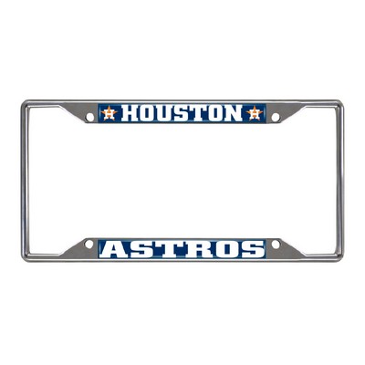 Fan Mats  LLC Houston Astros License Plate Frame Navy