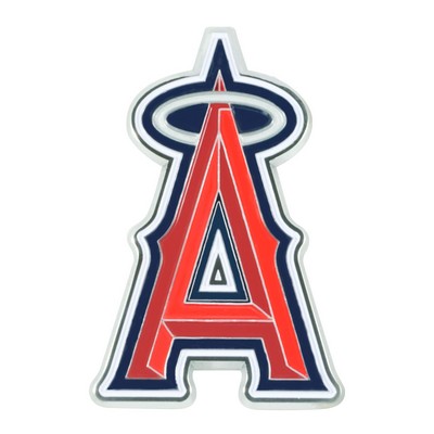Fan Mats  LLC Los Angeles Angels Color Emblem Red