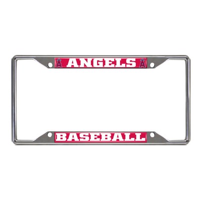 Fan Mats  LLC Los Angeles Angels License Plate Frame Blue