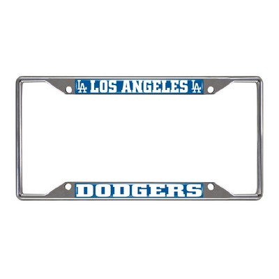 Fan Mats  LLC Los Angeles Dodgers License Plate Frame Blue