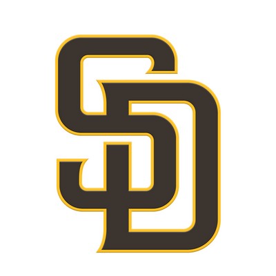 Fan Mats  LLC San Diego Padres 3D Color Metal Emblem Brown