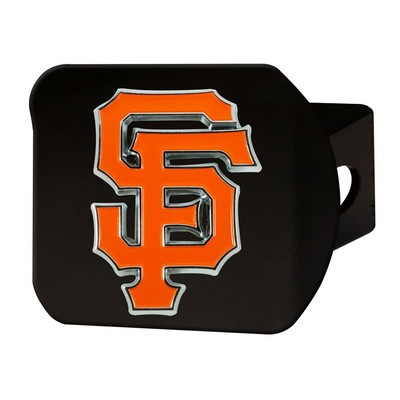 Fan Mats  LLC San Francisco Giants Color Hitch Cover Black Black