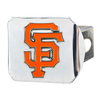 Fan Mats  LLC San Francisco Giants Color Hitch Cover Chrome Chrome