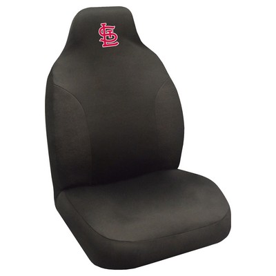 Fan Mats  LLC St. Louis Cardinals Seat Cover Black