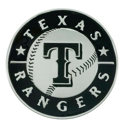 Fan Mats  LLC Texas Rangers Chrome Emblem Chrome