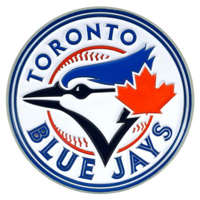Fan Mats  LLC Toronto Blue Jays Color Emblem White