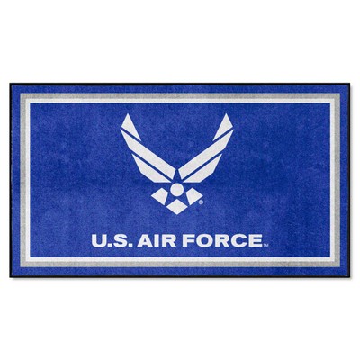 Fan Mats  LLC U.S. Air Force n/a 3x5 Rug Blue
