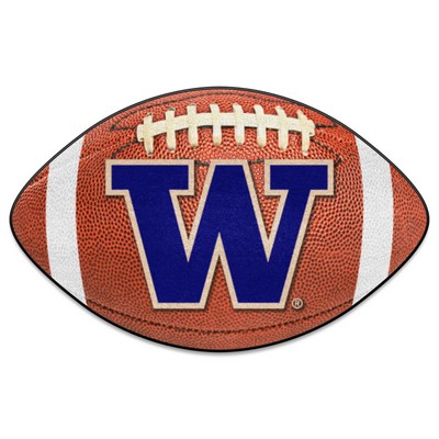 Fan Mats  LLC Washington Huskies Football Mat Brown