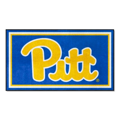 Fan Mats  LLC Pitt Panthers 3x5 Rug Navy