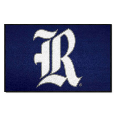 Fan Mats  LLC Rice Owls Starter Mat Blue