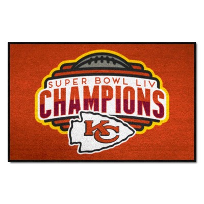 Fan Mats  LLC Kansas City Chiefs Starter Mat Red