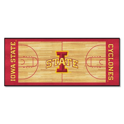Fan Mats  LLC Iowa State Cyclones NCAA Basketball Runner Red