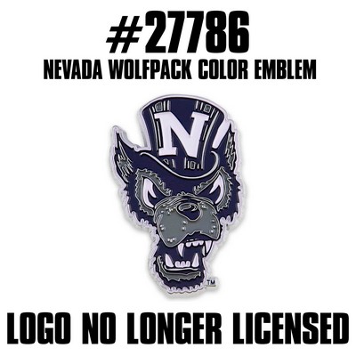 Fan Mats  LLC Nevada Wolfpack Color Emblem Navy