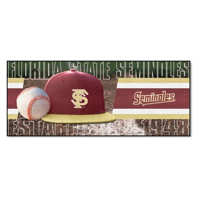 Fan Mats  LLC Florida State Seminoles Baseball Runner Garnet