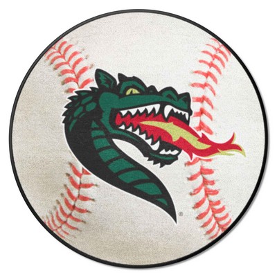 Fan Mats  LLC UAB Blazers Baseball Mat White