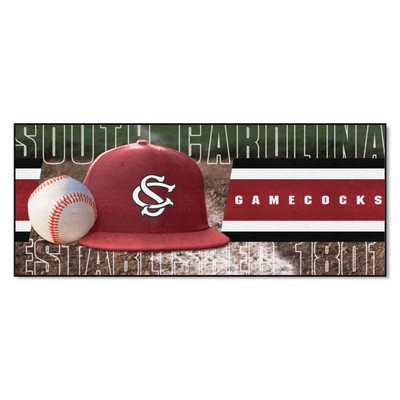 Fan Mats  LLC South Carolina Gamecocks Baseball Runner Orange