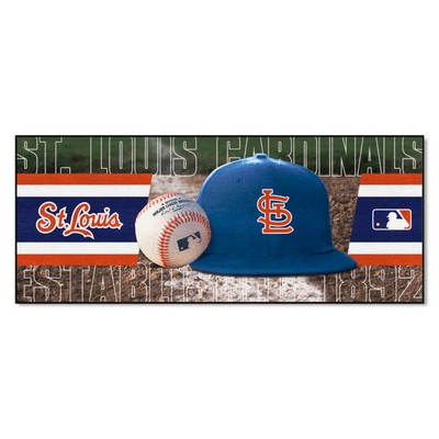 Fan Mats  LLC St. Louis Cardinals Baseball Runner Photo