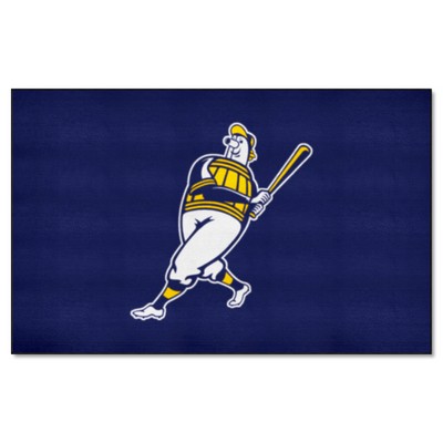 Fan Mats  LLC Milwaukee Brewers Ulti-Mat Navy