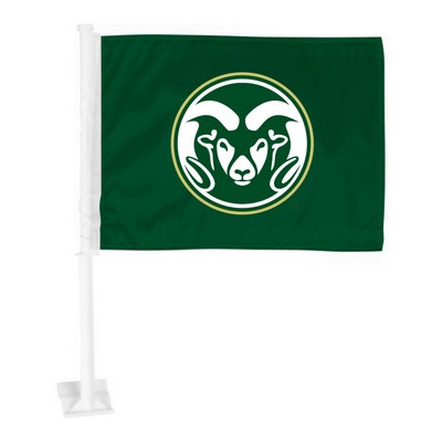 Fan Mats  LLC Colorado State Rams Car Flag Large 1pc 11