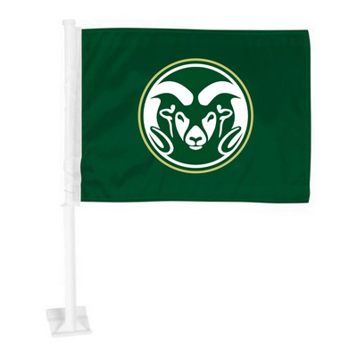 Fan Mats  LLC Colorado State Rams Car Flag Green